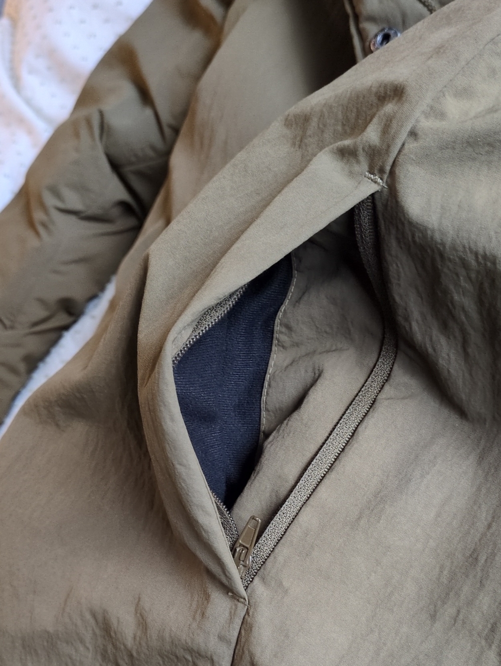 Frank & Oak Iceland Long Coat in Dark Olive - Picture 12 of 14